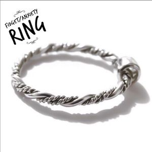 Sterling Silver fidget/anxiety ring